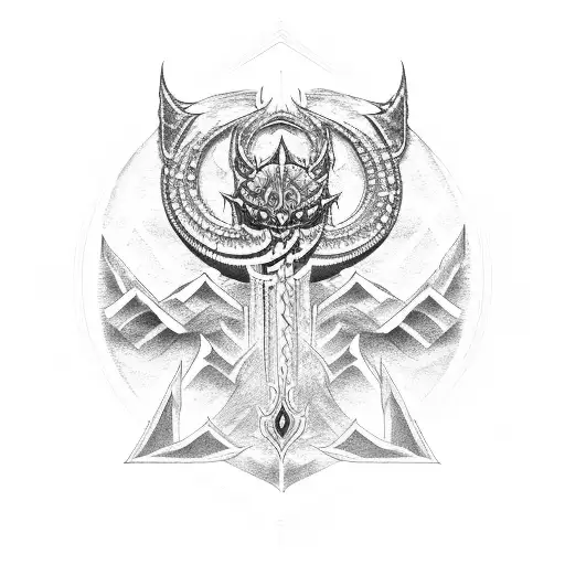 Berserk Symbol And Leviathan Rune