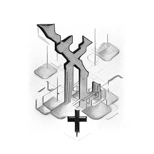 Cross With The Words Loyalty And Stand On Business