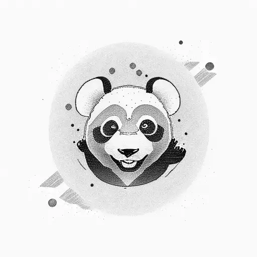 Salaried Worker Transformed Into An Anime-style Panda