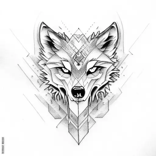 Wolf And Skull