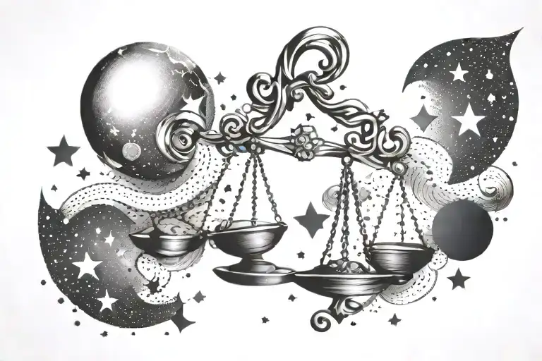 Libra Stars Moon
