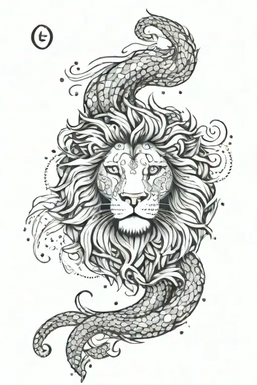 Leo Zodiac Sign For Inner Bicep