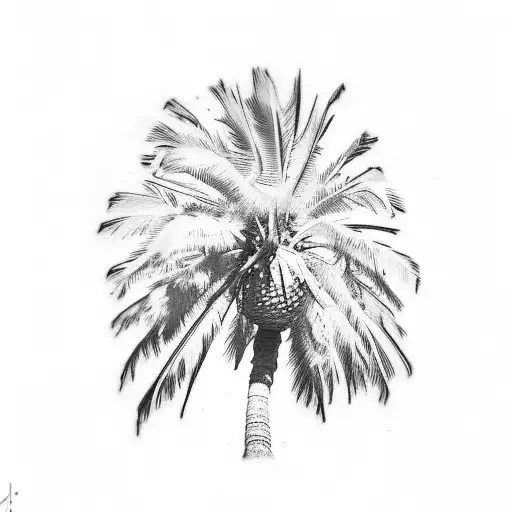Clasic Palm Tree