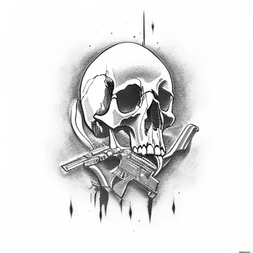 Gun Skull