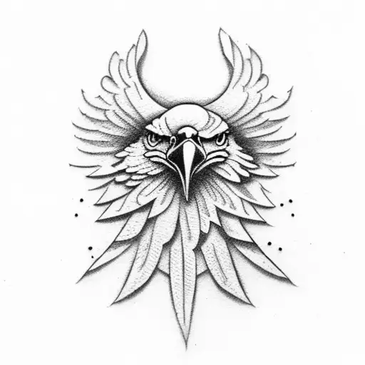 Eagle From Montenegro Flag