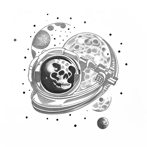 Astronaut On The Moon