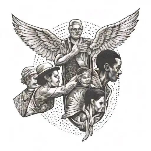 Social Worker Helping Diverse Group Of People