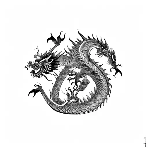 Chinese Dragon With A Western Twist