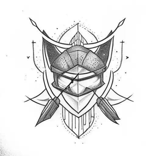 Arrow With The Word Mamma In It