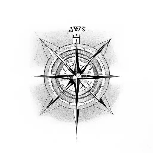 Compass Cover Up For Two Arrows Crossed