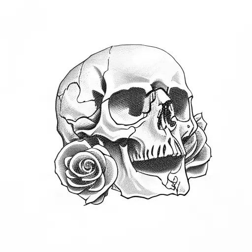 Skull Roses
