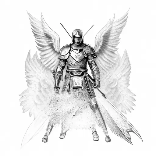 Archangel With Roman Armor