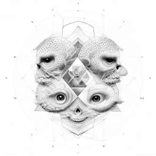 Data Analytics Graph Merging Into A Sunset