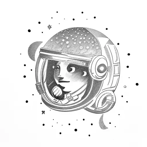Astronaut In Space