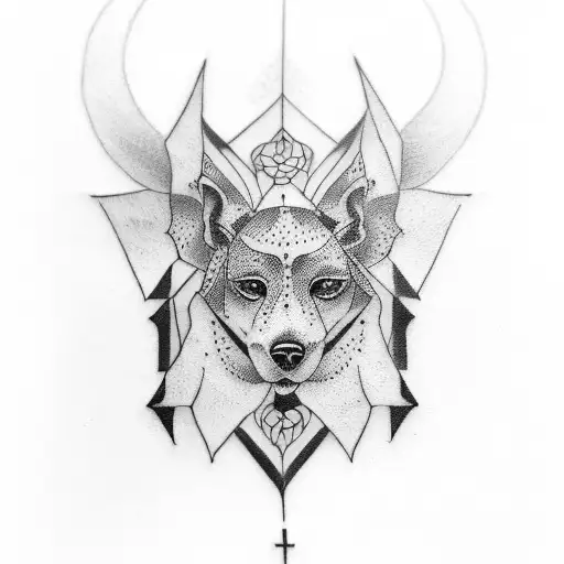 A Minimalist Tattoo Representing Loyalty And Faith