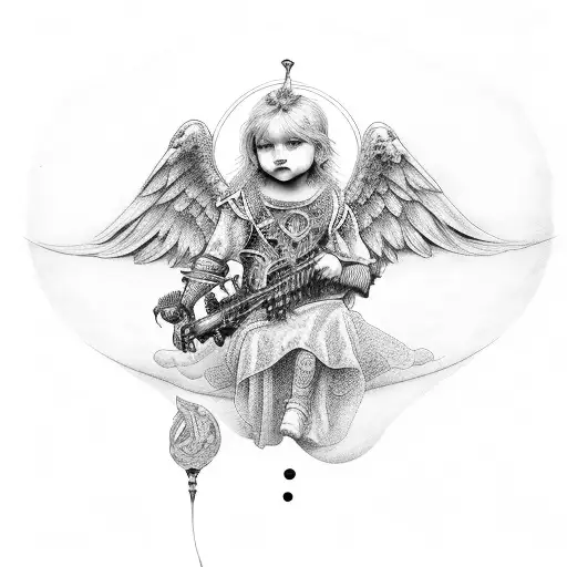 Cherub With M4