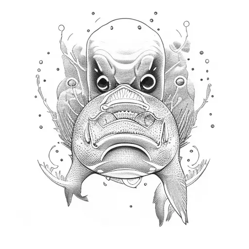 Guy With A Fish For A Head