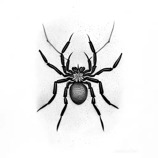 Spider Crawling Down Arm