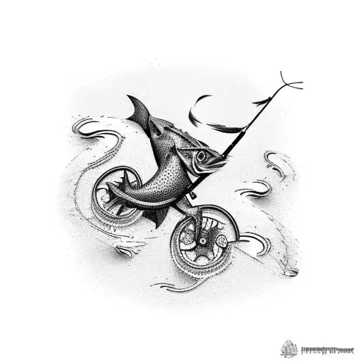 Rock N Roll Fishing Bicycle