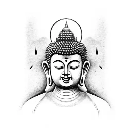 Buddha With Golf Club