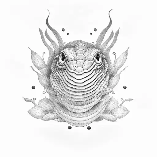 Tennis Player Transformed Into A Snake