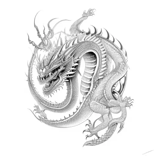 An Intricately Designed Mechanical Dragon Inspired By Slavic Folklore