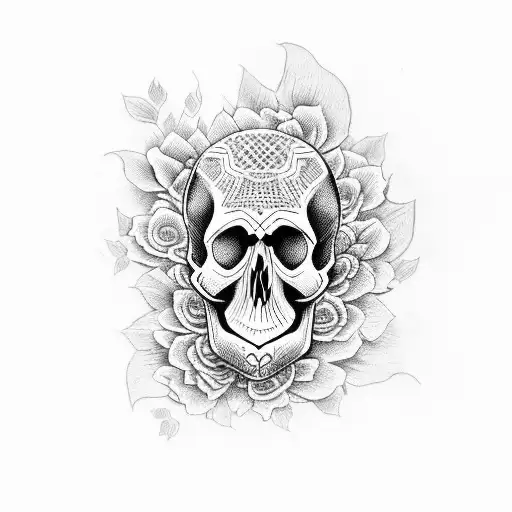 Skull Floral