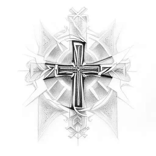 A Futuristic Interpretation Of The Christian Cross