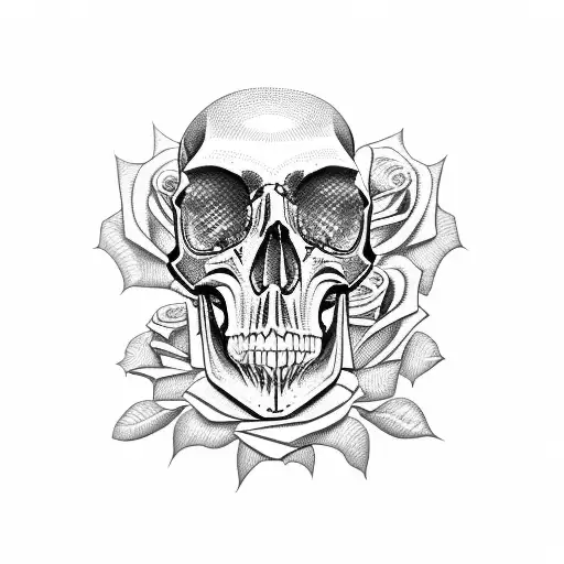Rose Skull