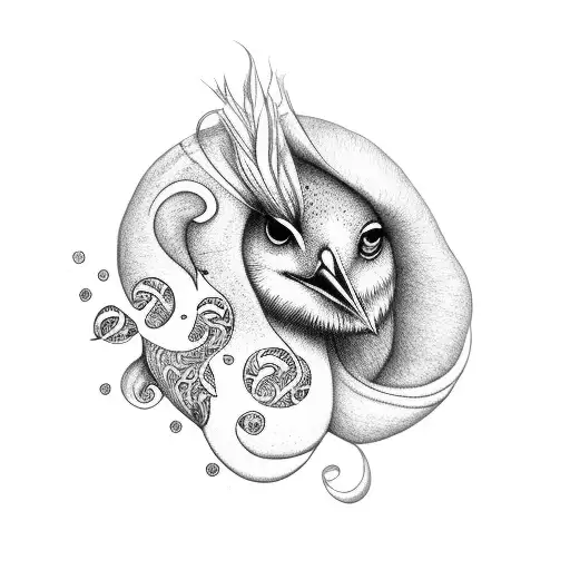 Little Bird With Wool