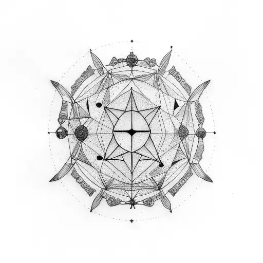 Pisces Constellation With 13Th Date