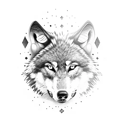 Wolf Paw On A Shield With The Text Dackefjord