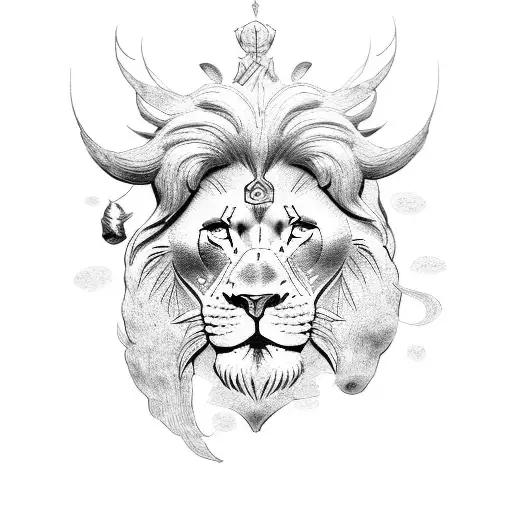 Hercules With Lion Head