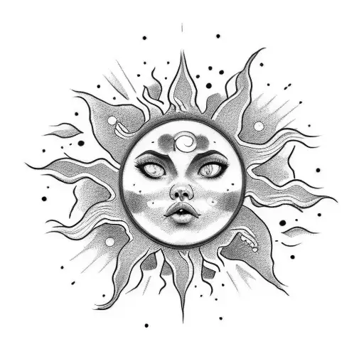 A Sun With A Beautiful Face Showing That Music Is Incredibly Important