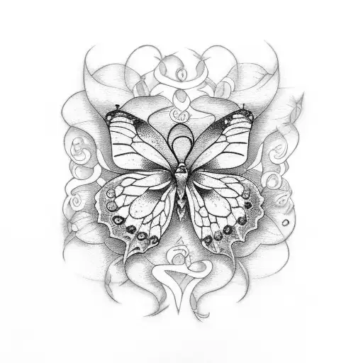 Vine With Butterflies