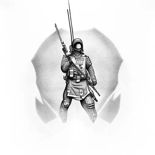 A Police Officer In A Video Game Setting