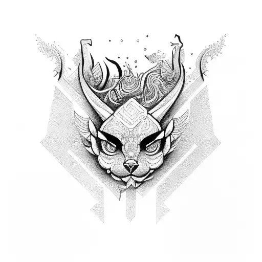 The Word Recovery Written In Neo Tribal