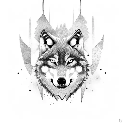 Wolf Nordic With Axe