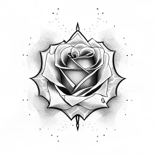 Kunai With Rose Pedals