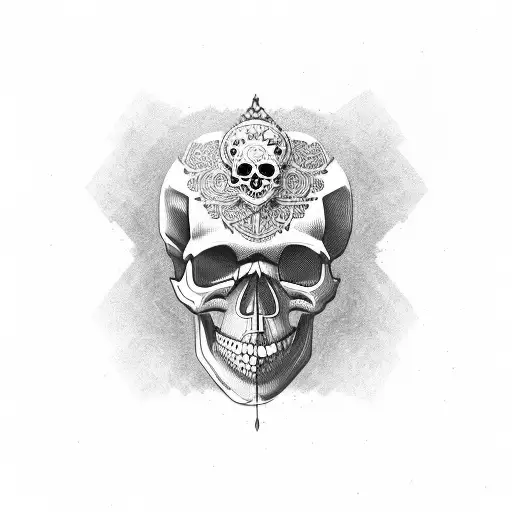Skull With The Tipic Brazillian 'Nordestino' Hat