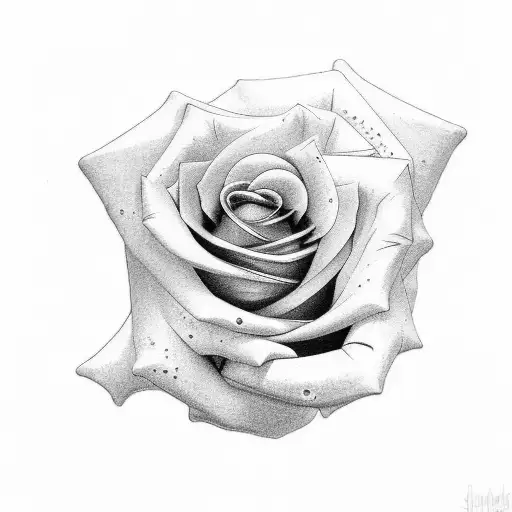 Rose Hand Tattoo Around Hand Small Manly