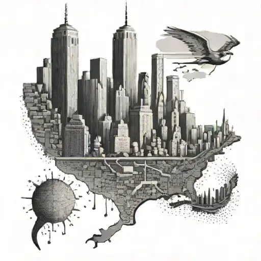Incorporate Scriptures Into A City Skyline Tattoo Of New York City