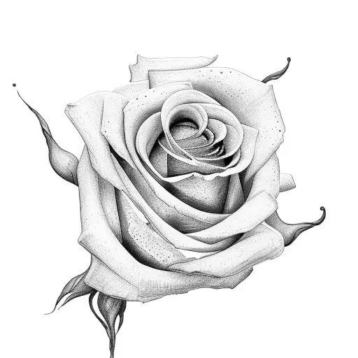 Ballet Dancerwith Rose