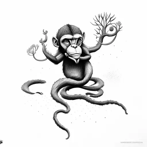 Capuchino Monket Tree