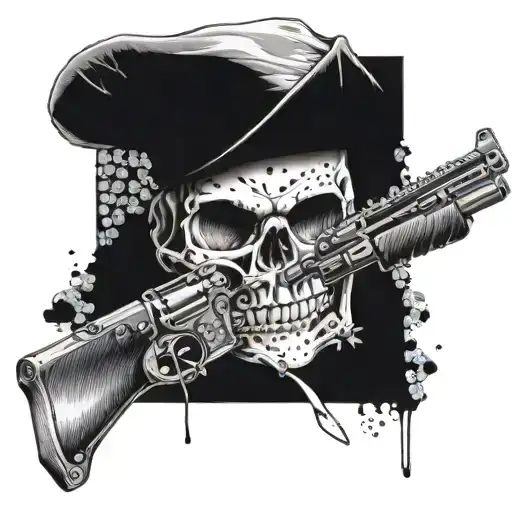 Skull Blondes War Real Guns
