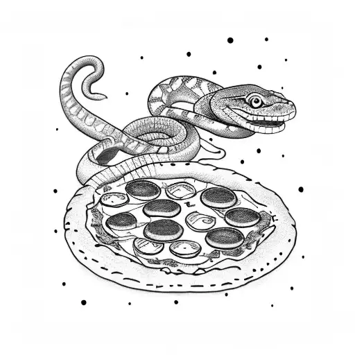 Pizza With A Snake And Mixed Martial Arts