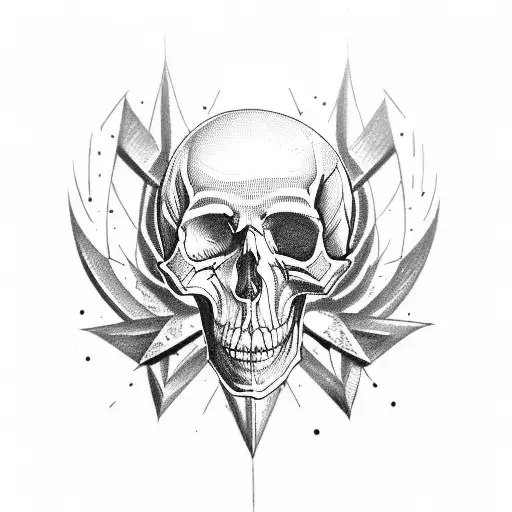 Symbol With Skull