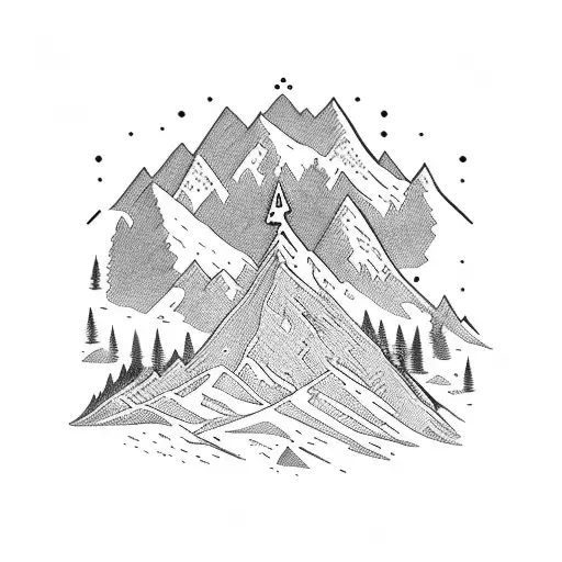 Bullet Bike Ride In A Serene Mountain Valley Landscape