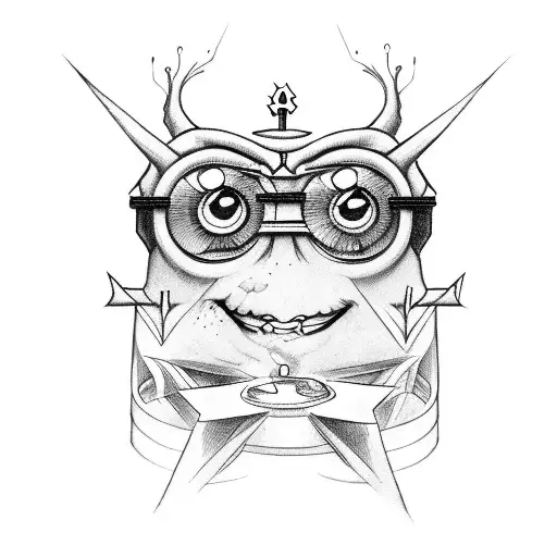 Master Shake Hanged Man Tarot Card