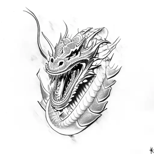 Conjoined Dragon Head